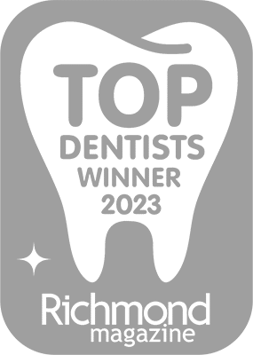 Richmond magazine top dentist 2023 gray